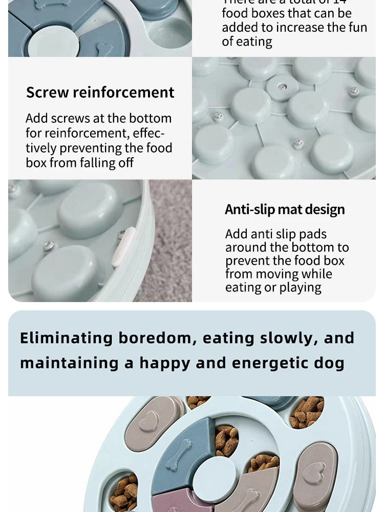 Interactive Dog Feeder Toy for Puppy Education - Smarsty