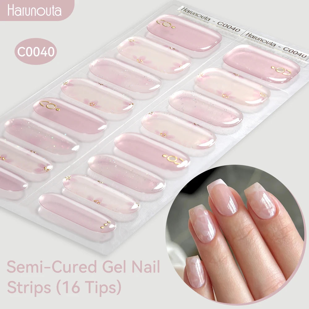Gradient Auroras Gel Nail Strips for Easy DIY Manicure - Smarsty