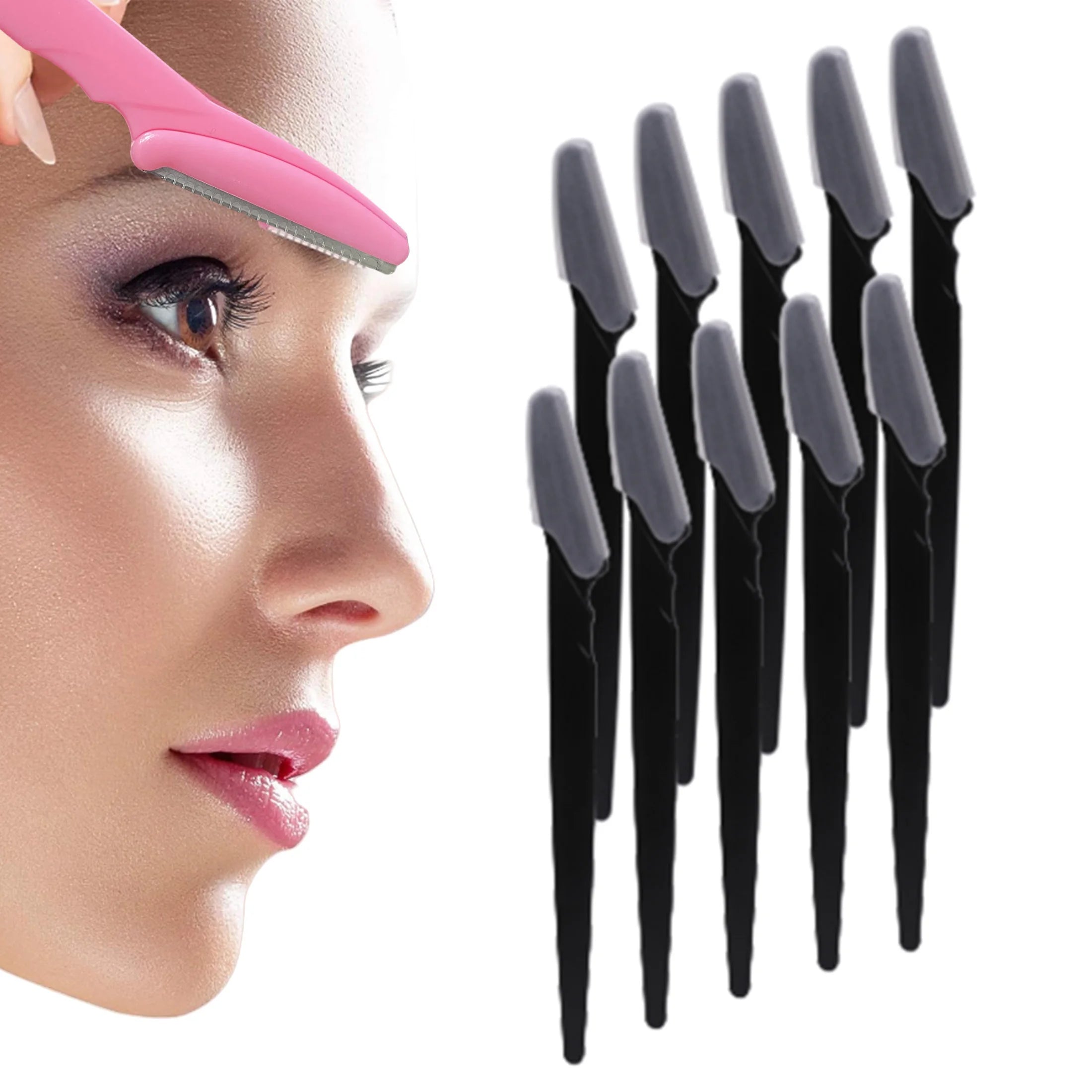 Portable Eyebrow Trimmer Set for Safe Hair Removal - Smarsty