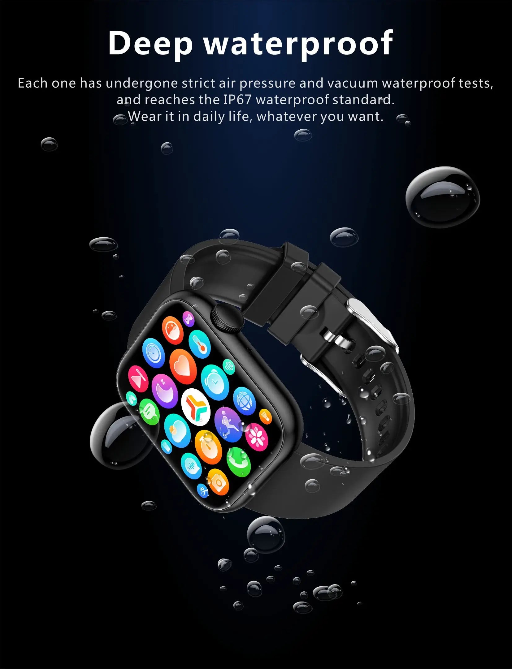 LIGE Smart Watch for Women with Bluetooth and Waterproof Design - Smarsty