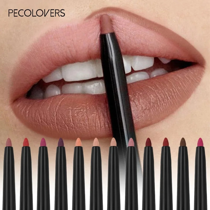 Waterproof Red Lip Liner Pencil for Long Lasting Color - Smarsty
