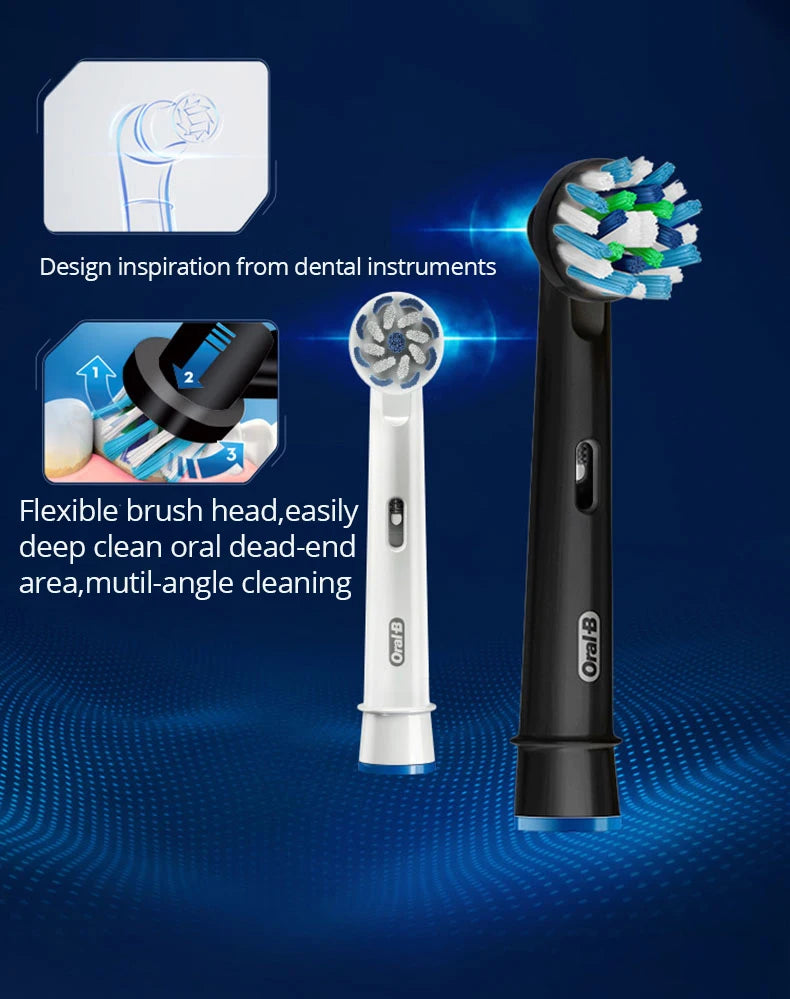 Oral B Electric Toothbrush Pro 4000 with Pressure Sensor - Smarsty