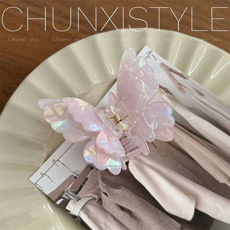 Fairy Butterfly Hair Claw Clip for Stylish Updos - Smarsty