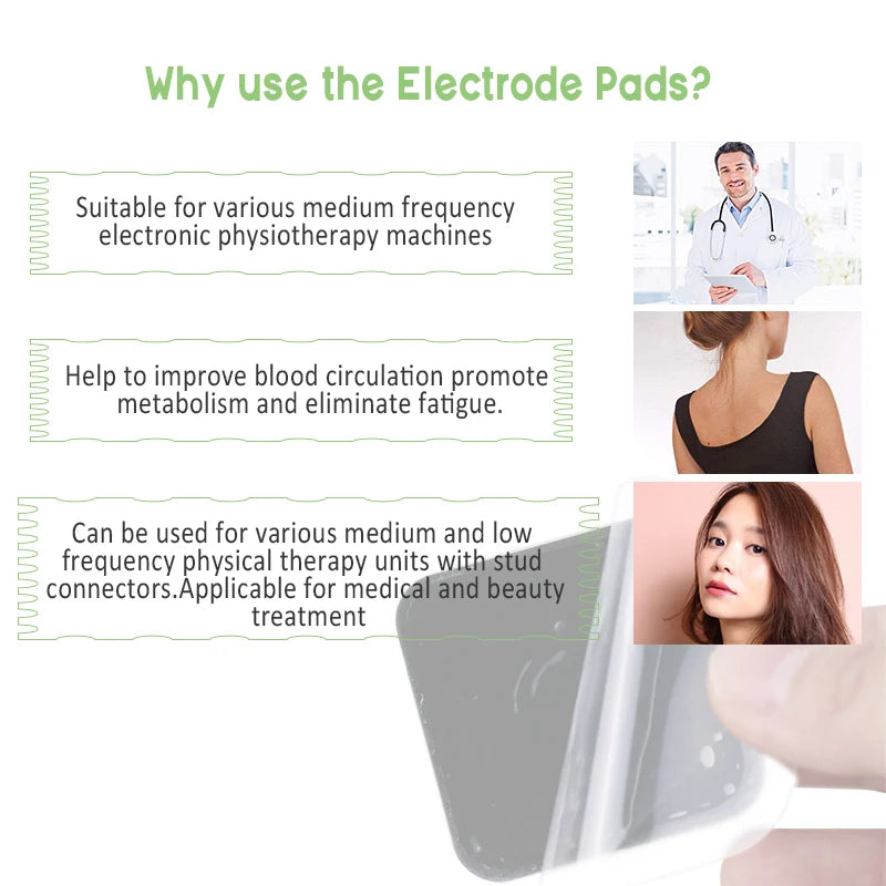 Electrode Pads for Tens Muscle Stimulator Therapy - Smarsty