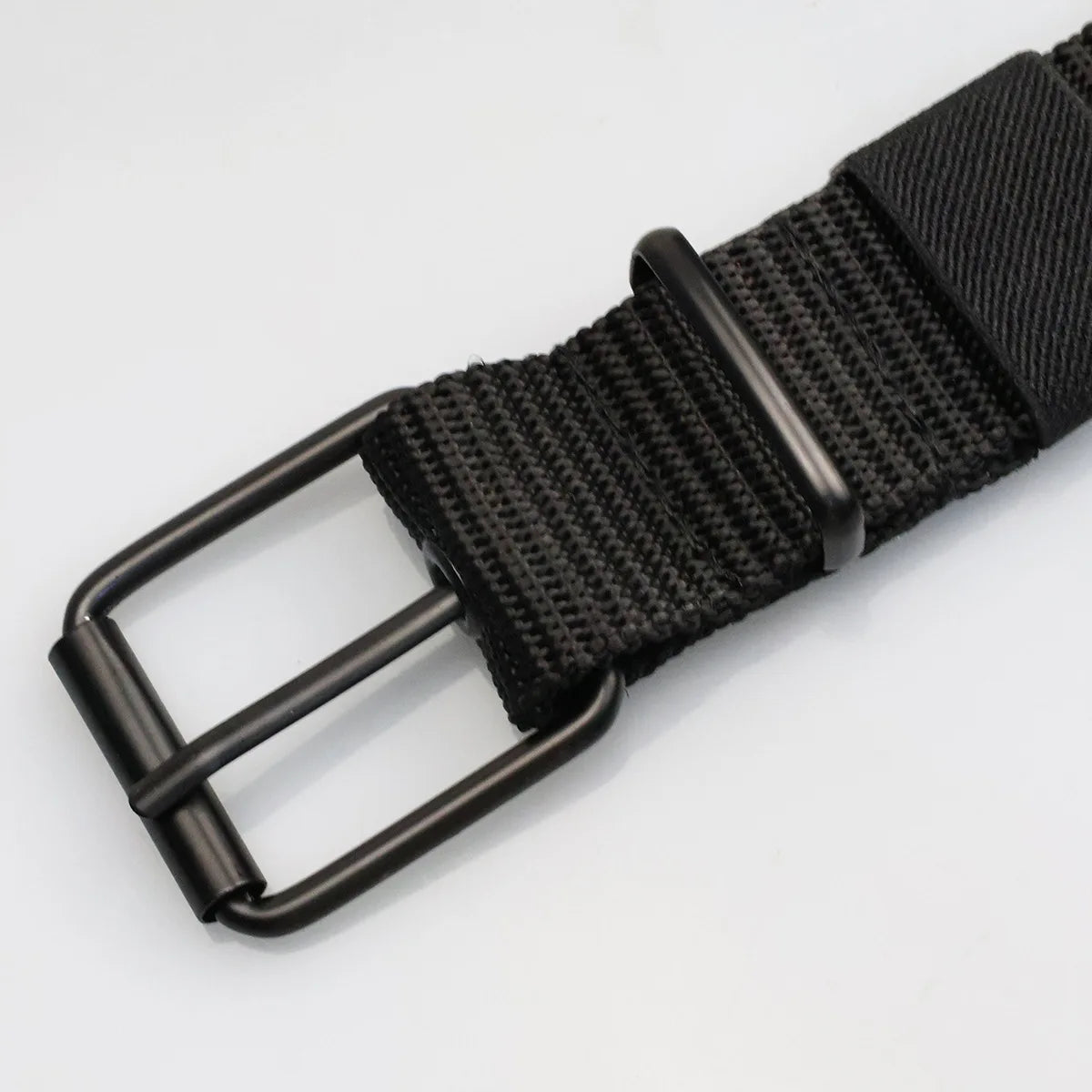 Men's Canvas Belt With Porous Pin Buckle Durable Fashion Accessory - Smarsty