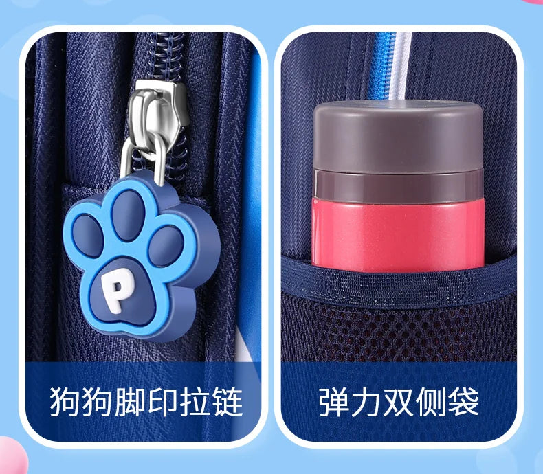 Cute Dog Character Kids Backpack School Bag For Girls Boys - Smarsty