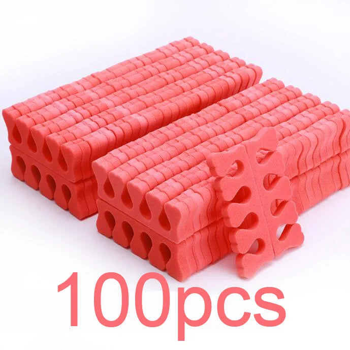 Soft Silicone Toe Separators for Nail Art Practice - Smarsty