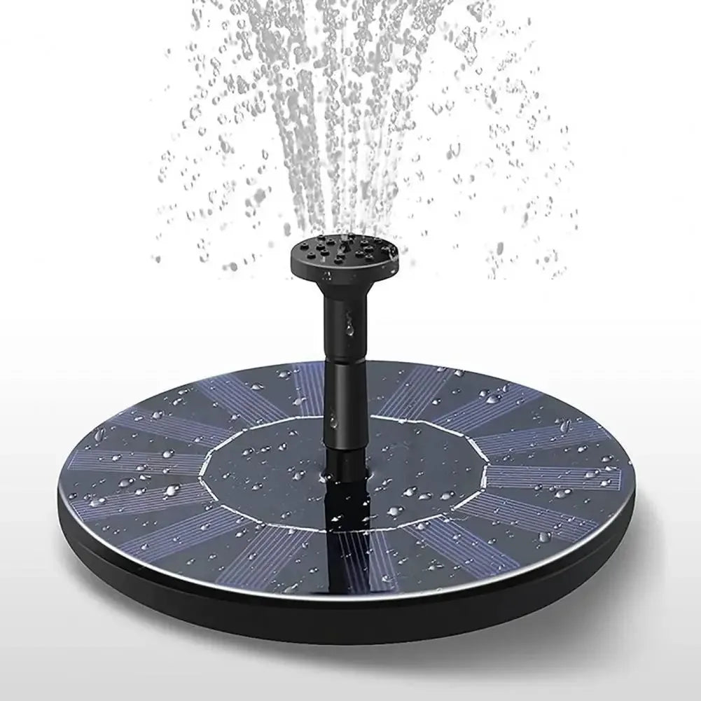 Solar Powered Floating Fountain Pump for Bird Baths and Garden Pools - Smarsty