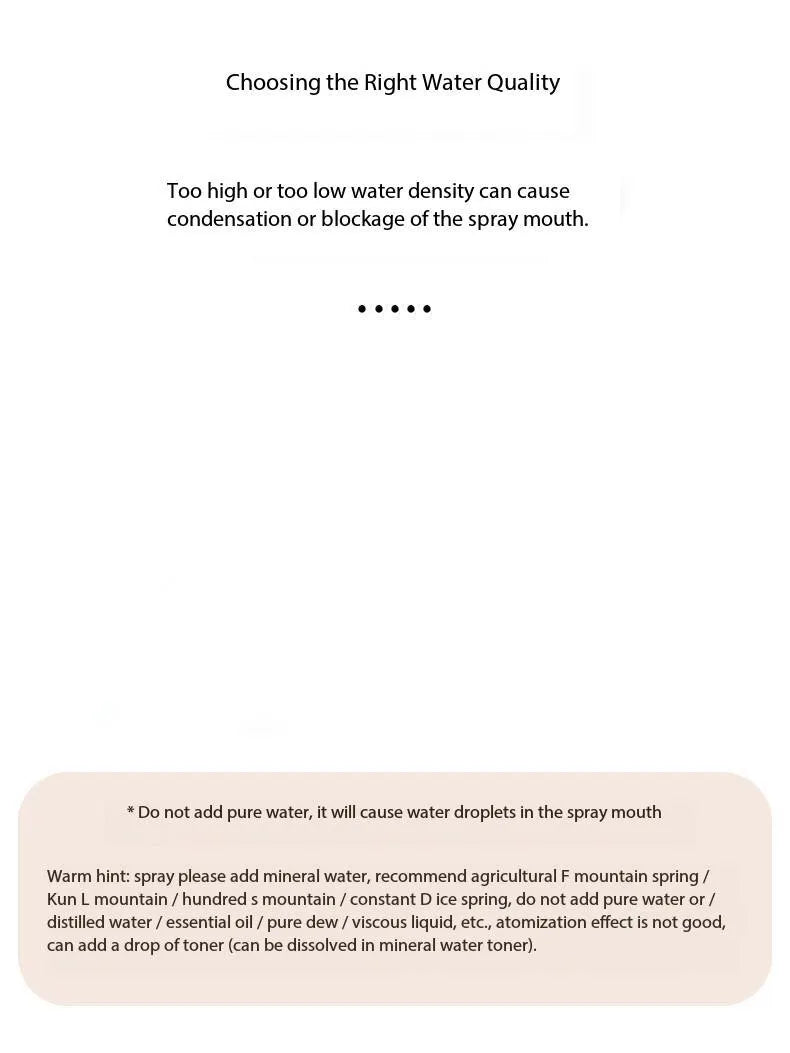 White Hydration Meter Nano Spray for Accurate Face Hydration - Smarsty