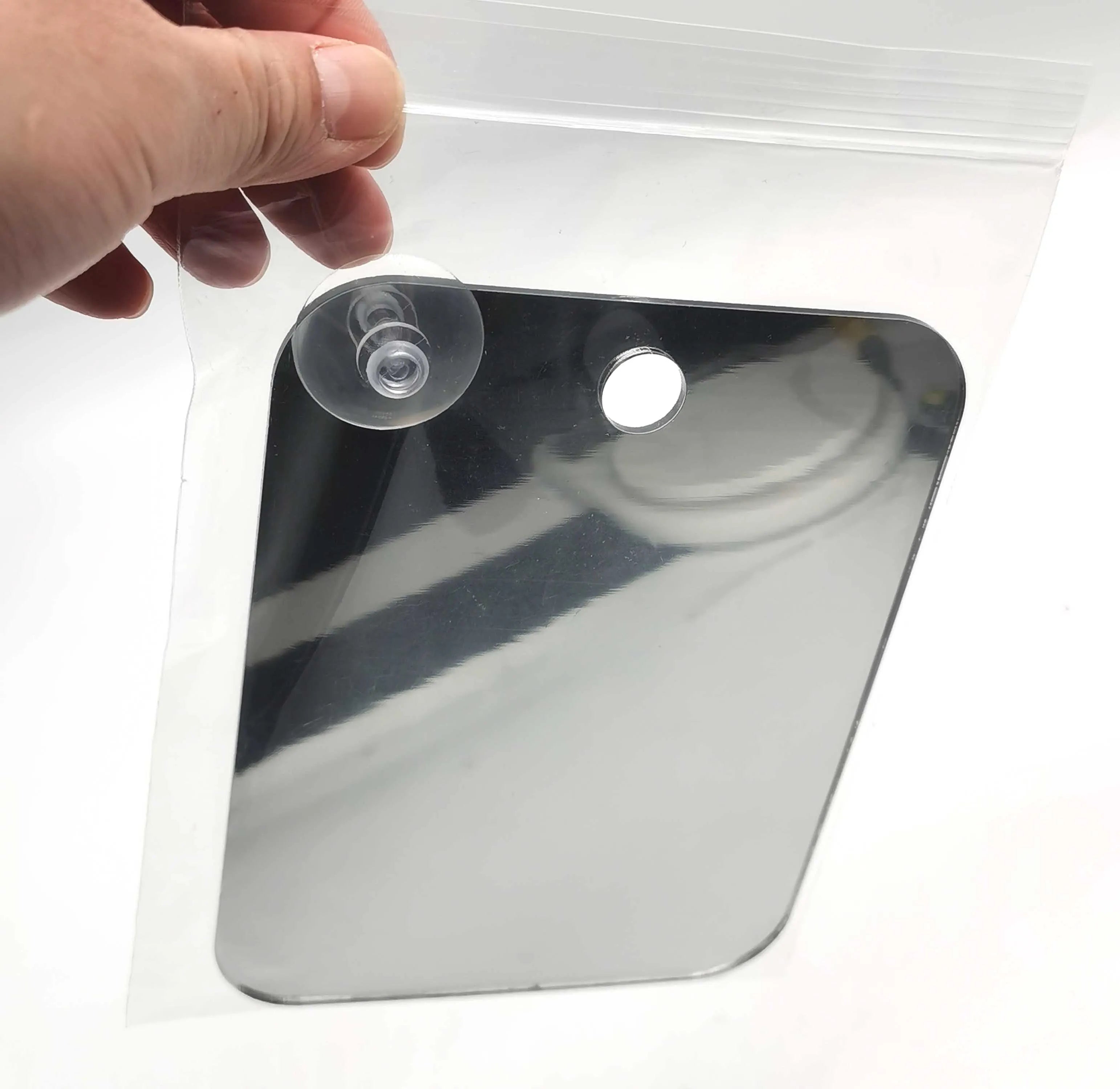 Fogless Acrylic Shower Mirror for Travel and Shaving - Smarsty