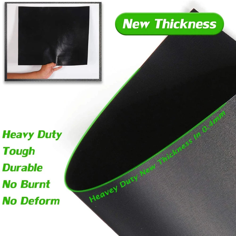 Non-Stick BBQ Grill Mats for Easy Cleanup and Heat Resistance - Smarsty