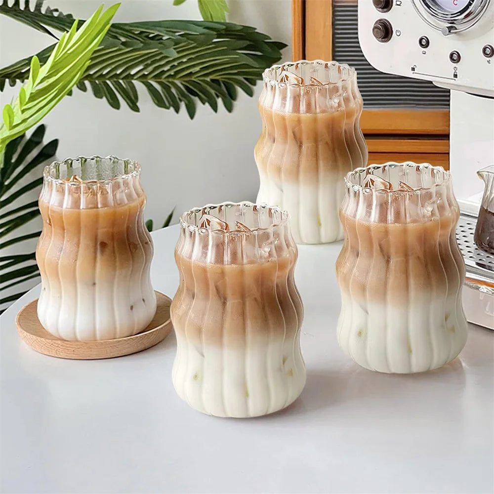 Heat Resistant 530ml Glass Cup for Tea and Juice - Smarsty