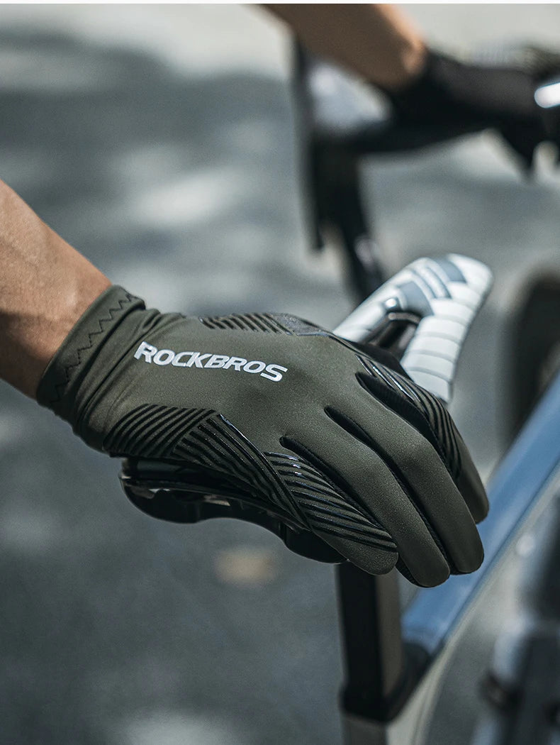 Rockbros Breathable Cycling Gloves Non Slip Touchscreen - Smarsty
