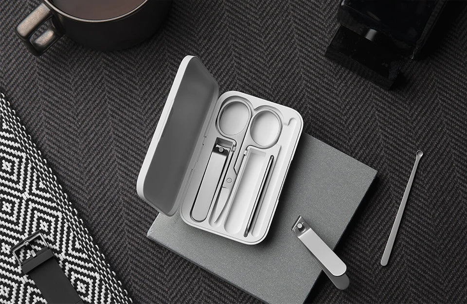 Xiaomi Mijia Portable Stainless Steel Nail Clipper Set - Smarsty