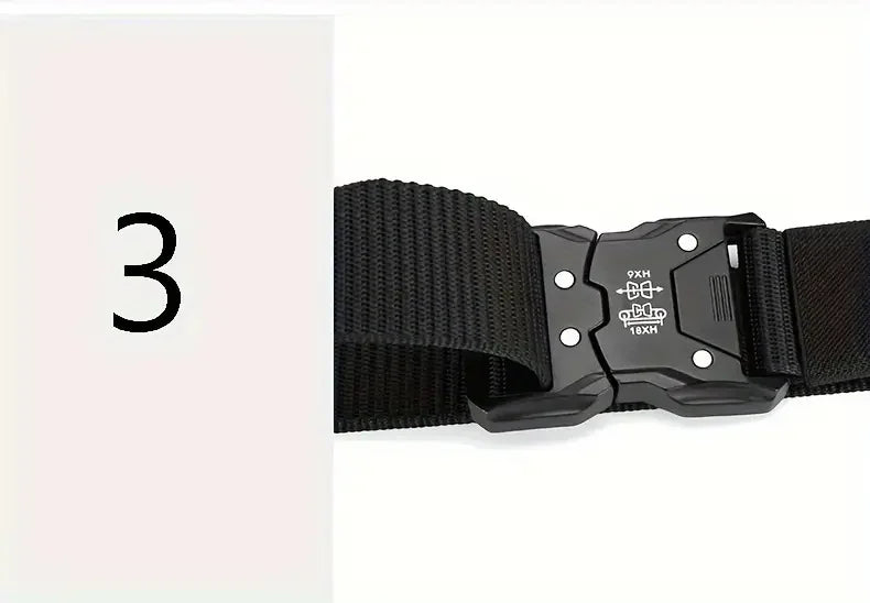 Tactical Waist Belt with Durable Automatic Buckle - Smarsty