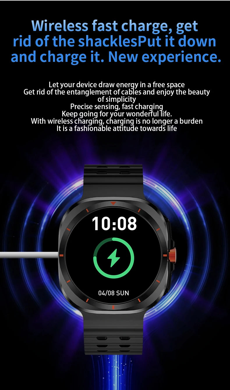 LAXASFIT GT7 Ultra Smart Watch for Fitness Tracking - Smarsty