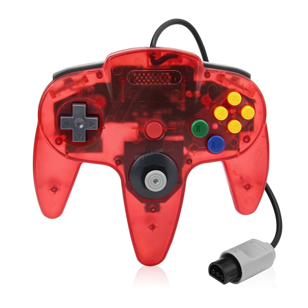 N64 Classic Wired Gamepad Controller With 8 Color Options - Smarsty