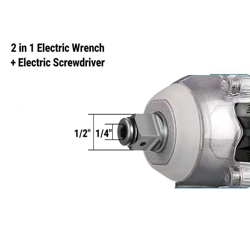 Cordless Electric Impact Wrench with Strong Torque - Smarsty