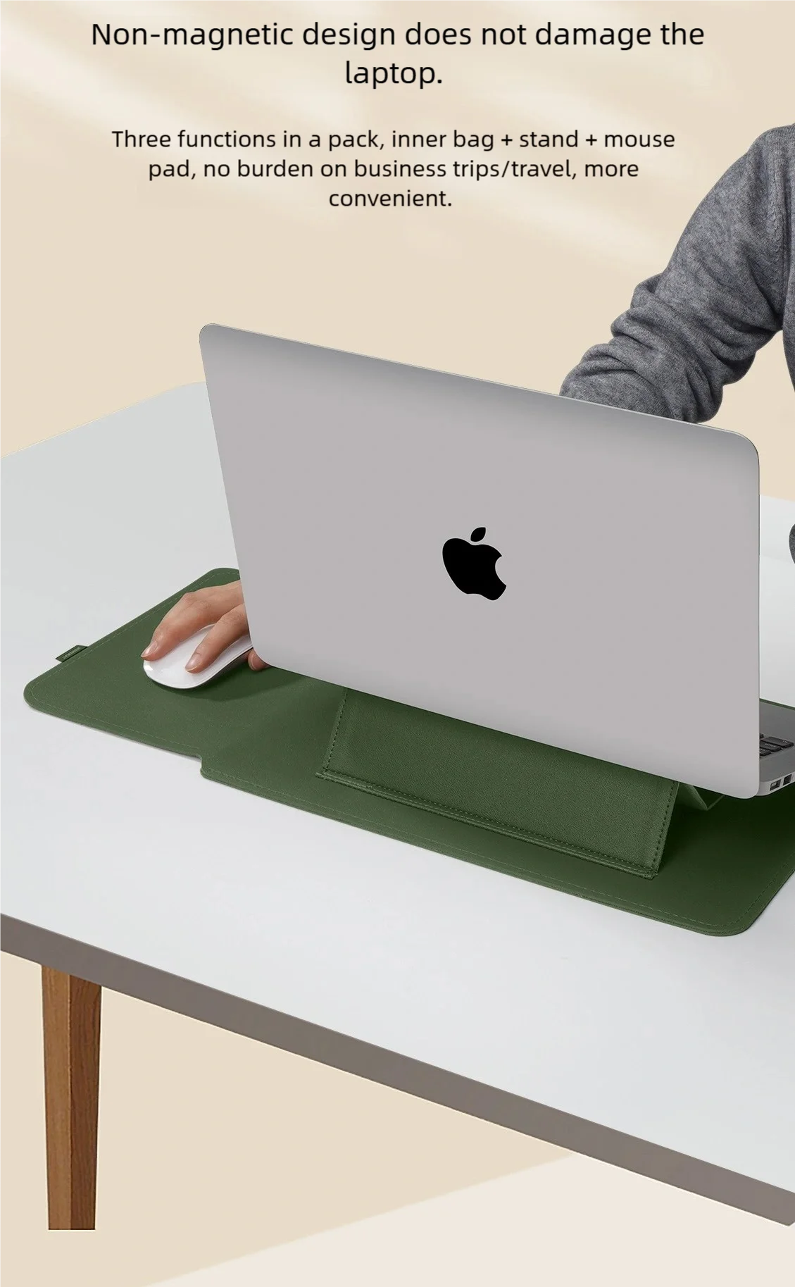 PU Protective Laptop Sleeve for 13 to 16 Inch Laptops