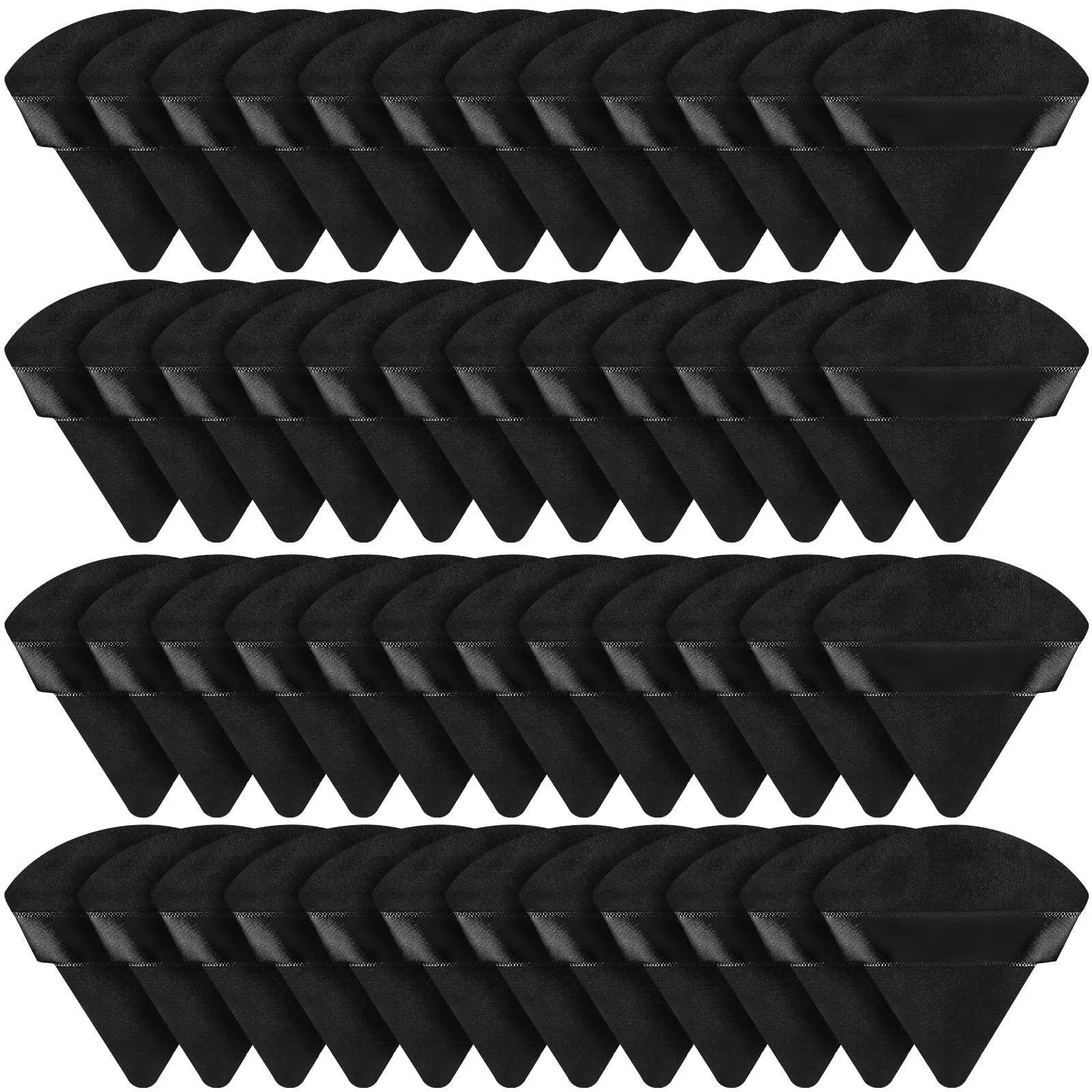 Wholesale 50Pcs Velvet Makeup Powder Puffs Soft and Washable - Smarsty