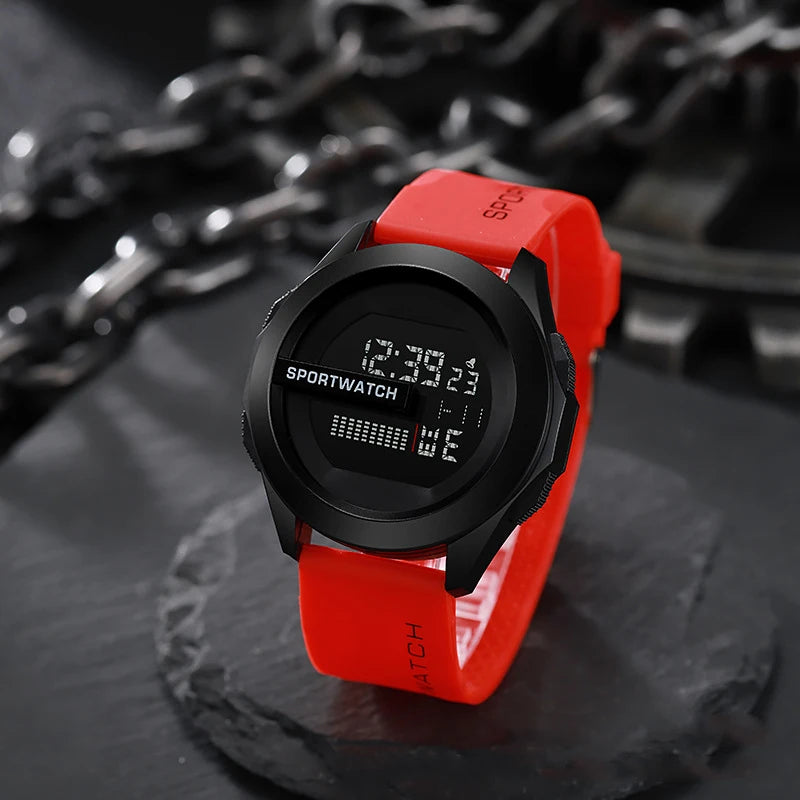 Luxury Digital Sport Watch for Men Waterproof Luminous - Smarsty