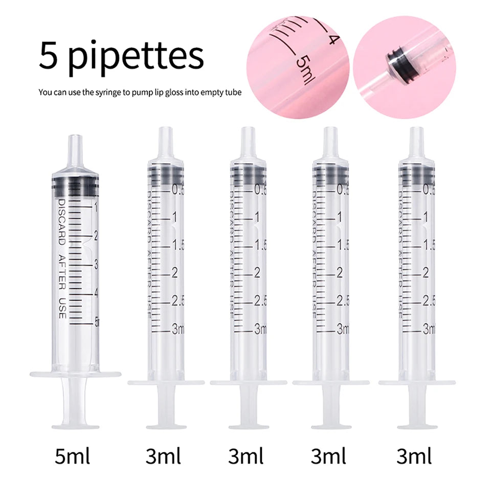 DIY Lip Gloss Making Kit Moisturizing Lip Gloss Base Diy Raw Material Tool Kit Shiny Glitter Lip Tints Glaze Handmade Cosmetics