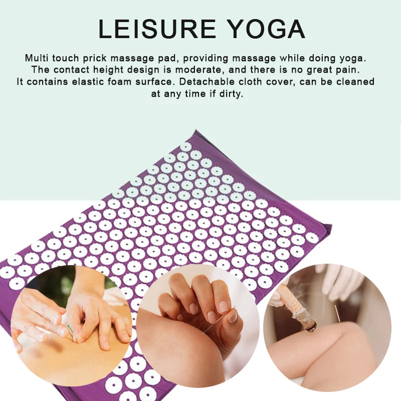 Yoga Massage Pads with Large Touchpoints for Relaxation - Smarsty