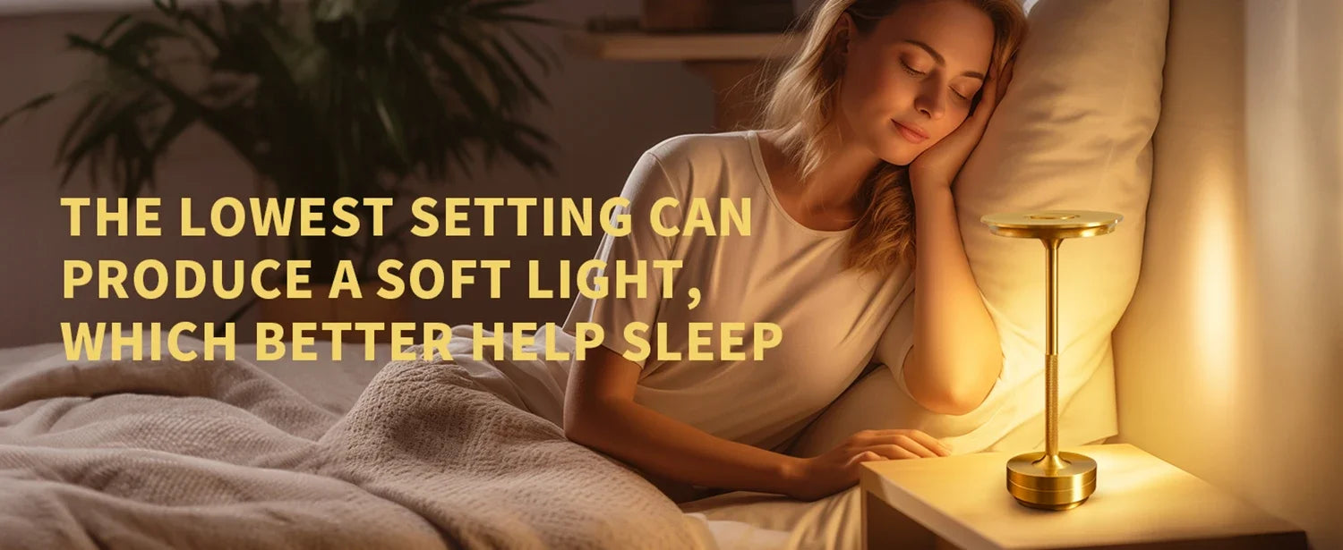 Portable LED Dimmable Aluminum Desk Lamp for Atmosphere - Smarsty