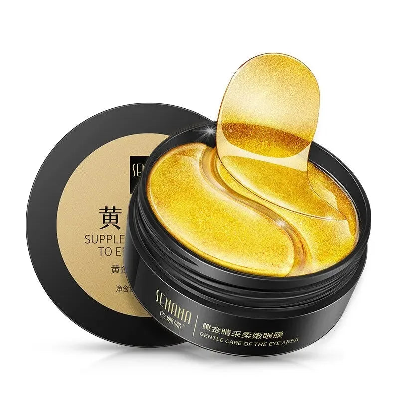60pcs Golden Eye Masks for Puffiness and Dark Circles - Smarsty