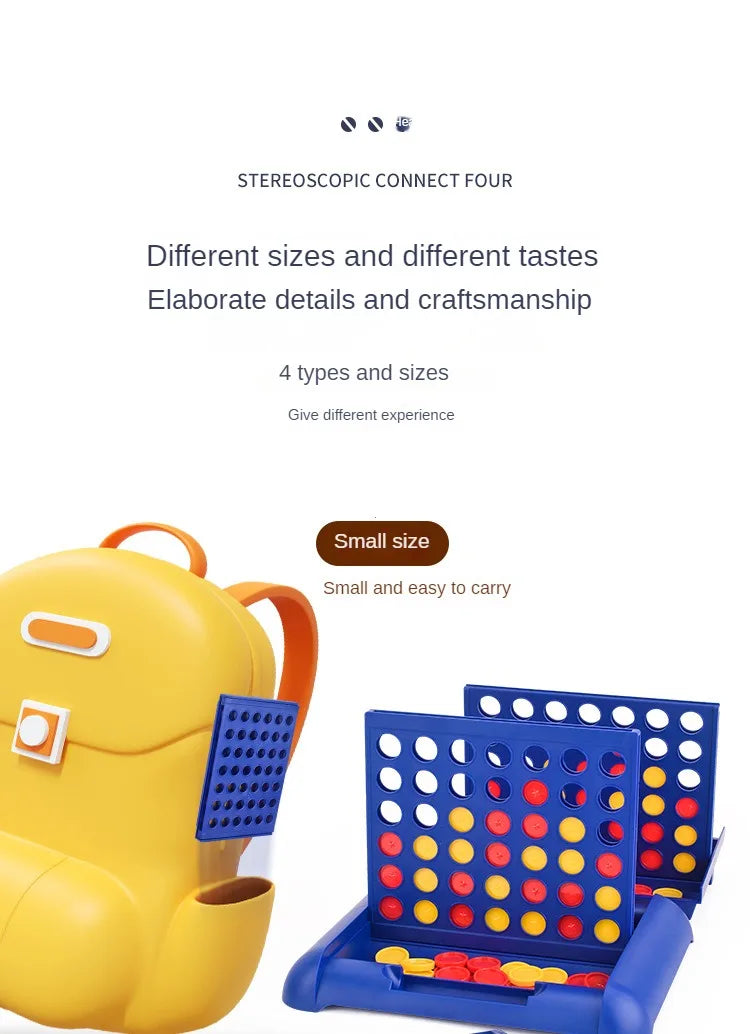 Four In A Row Bingo Chess Connect Classic Family Board Game Toys Fun Educational Toy for Kids Children Entertainment Game by Smarsty