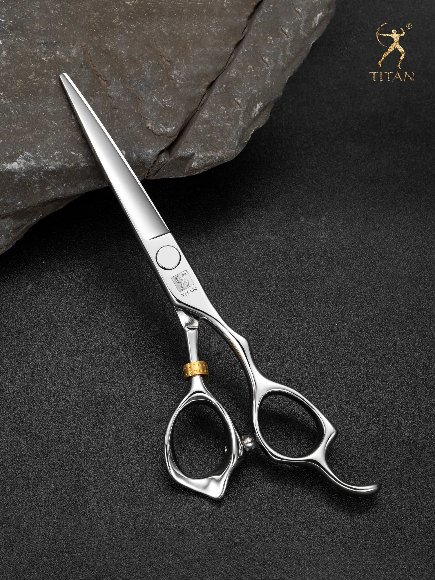 Titan 3D Professional Hair Cutting Scissors 6 Inch - Smarsty