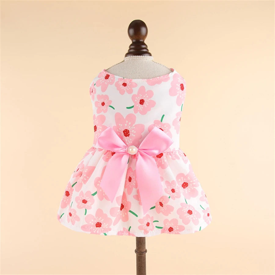 Cute Princess Dog Dresses for Small Breeds Stylish and Breathable - Smarsty