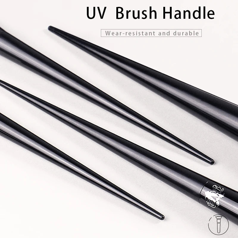Kat Von D Soft Fiber Concealer Brush with Elegant Handle - Smarsty