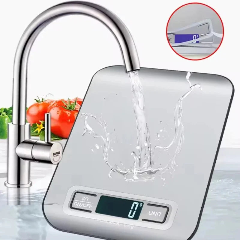 Digital Kitchen Scale With LED Display For Accurate Weighing - Smarsty
