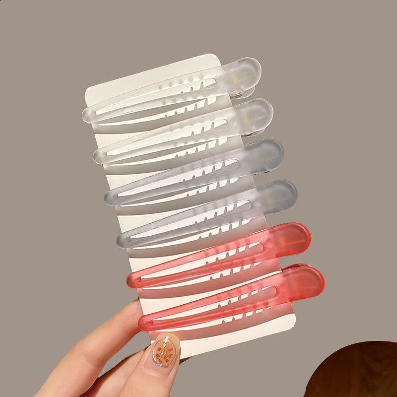 Professional Plastic Hairdressing Duckbill Clips for Styling - Smarsty