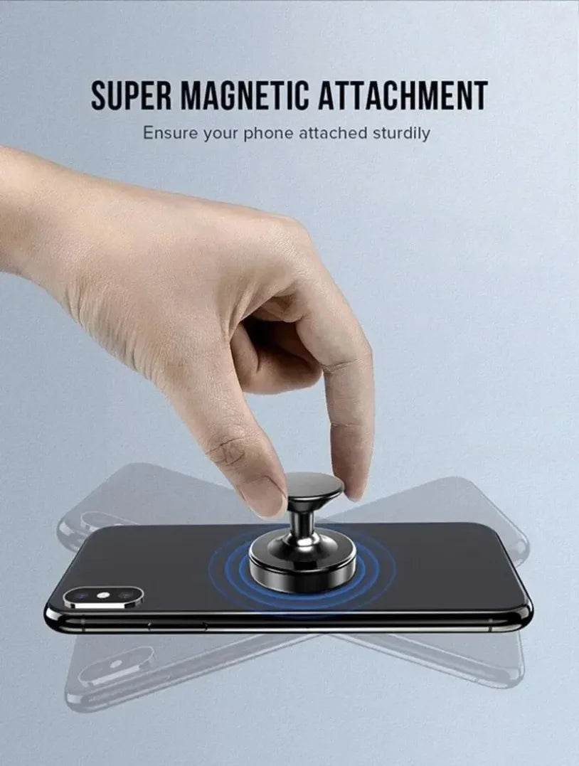 360 Degree Rotation Magnetic Car Phone Holder for iPhone - Smarsty