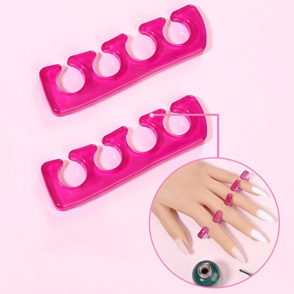 Soft Silicone Toe Separator for Perfect Manicure and Pedicure - Smarsty