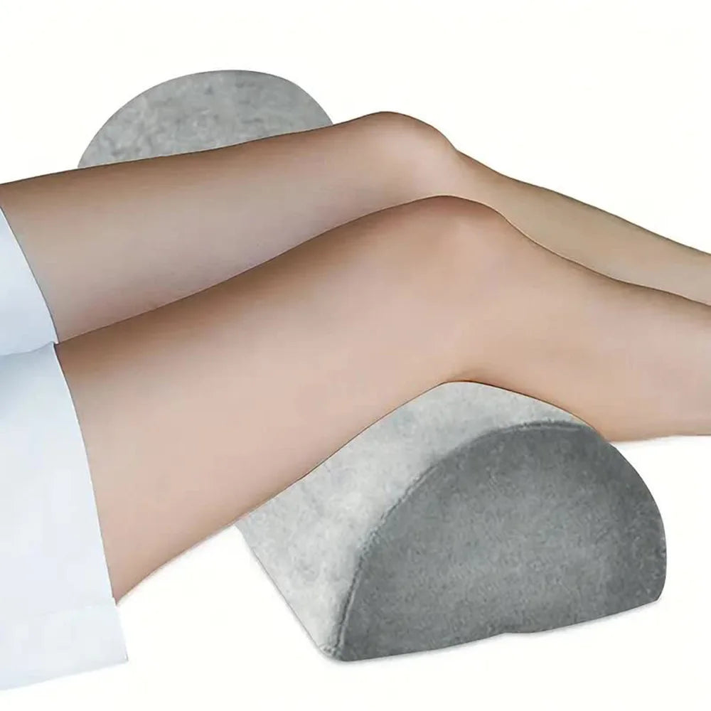 Half Moon Memory Foam Bolster Pillow for Comfort Support - Smarsty