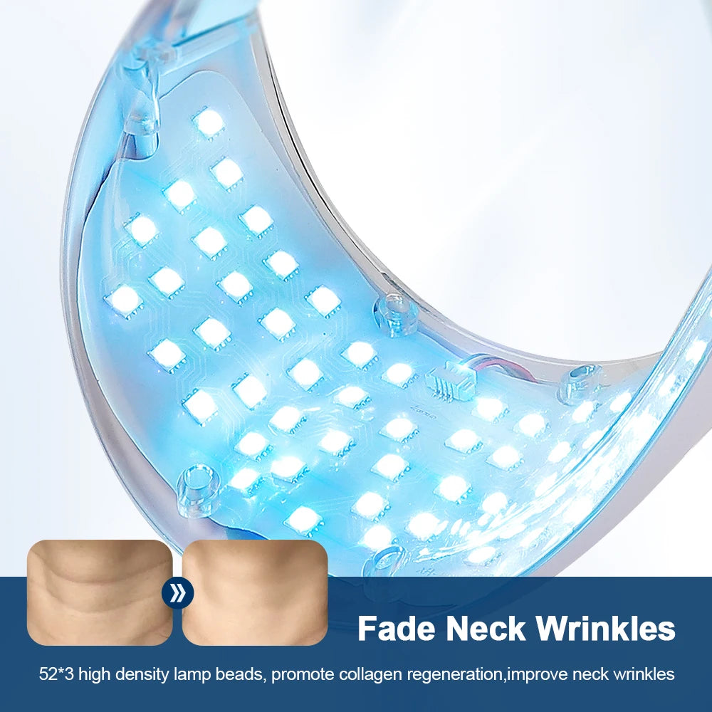 Neck LED Lift Mask for Skin Tightening and Rejuvenation - Smarsty