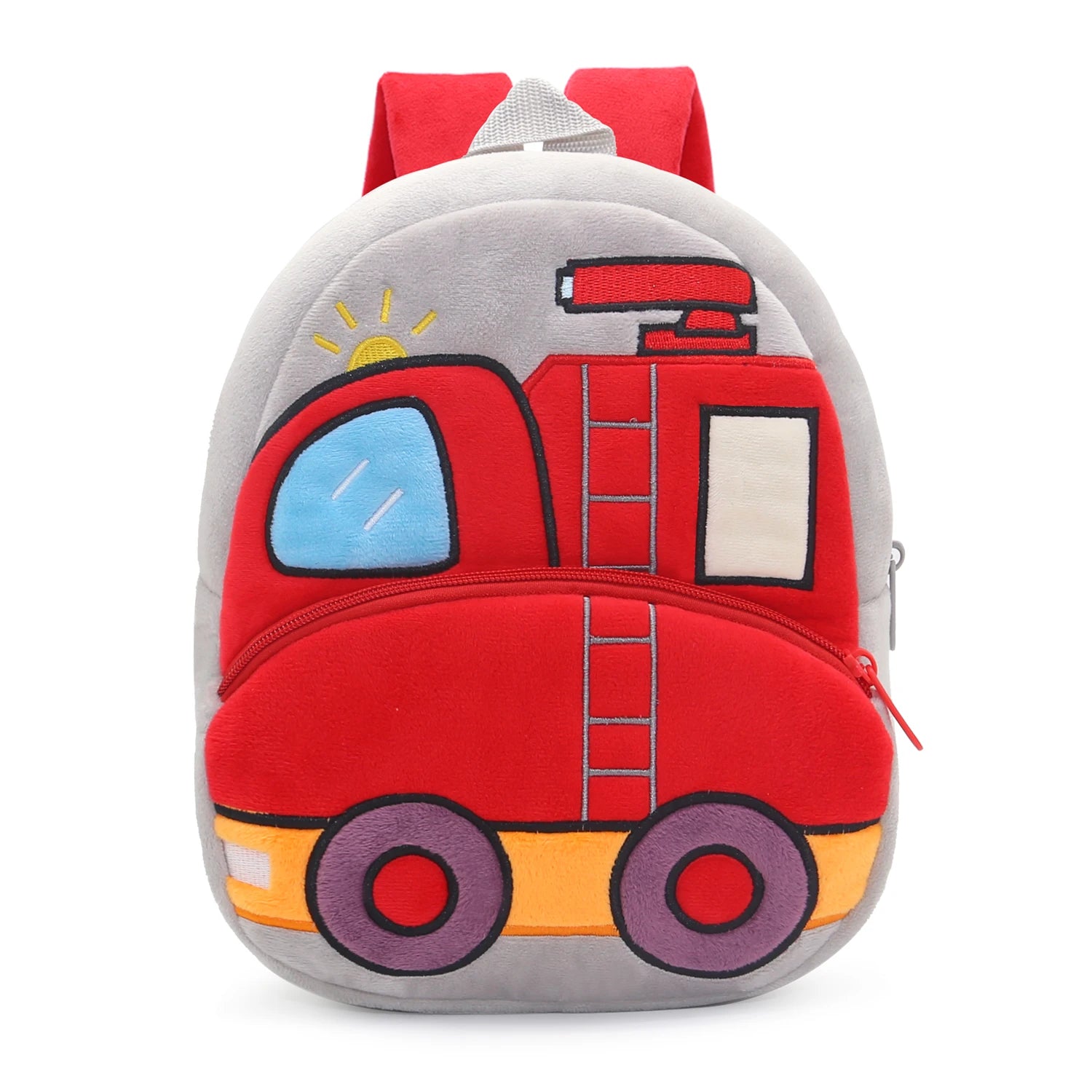 Plush Excavator Kids Backpack For Small School Bags - Smarsty