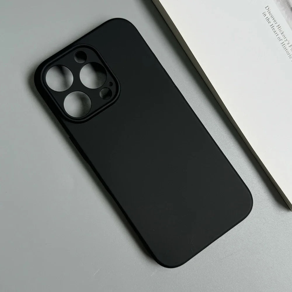 Silicone Matte Phone Case For iPhone Full Coverage - Smarsty