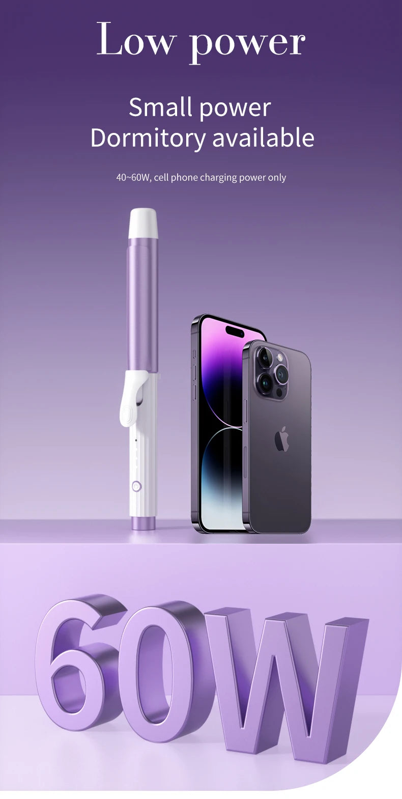 Large Volume Hair Curler with Negative Ion Technology - Smarsty