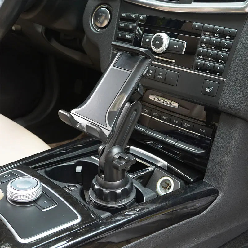 Universal Car Phone Holder Cellphone Mount Stand Adjustable Car Cup Phone Mount for iPhone 14 13 12 Por MAX Huawei Samsung - Smarsty