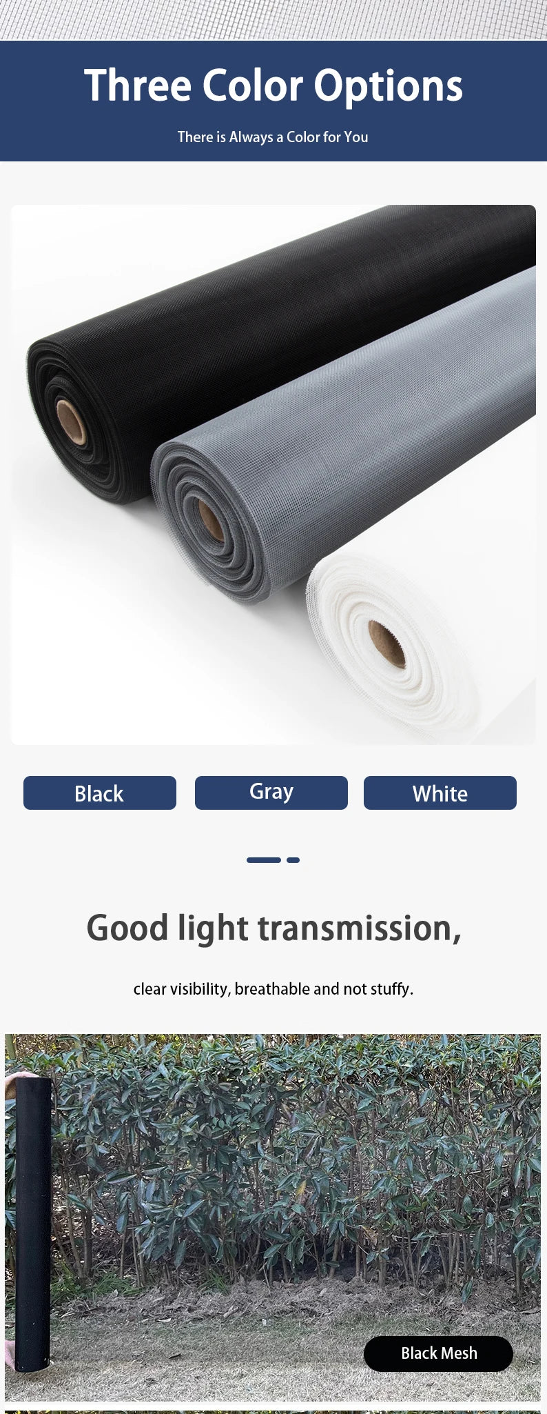 Durable Multi Functional Mosquito Screen Mesh Roll - Smarsty