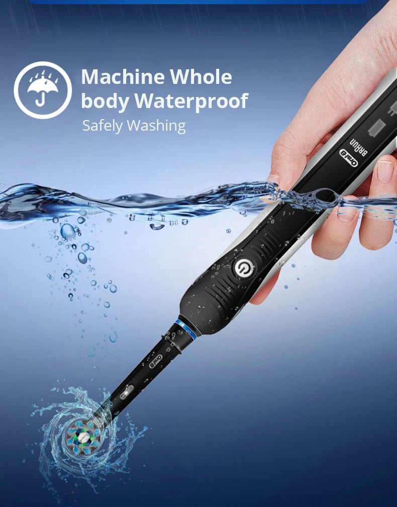 Oral B Electric Toothbrush Pro 4000 with Pressure Sensor - Smarsty