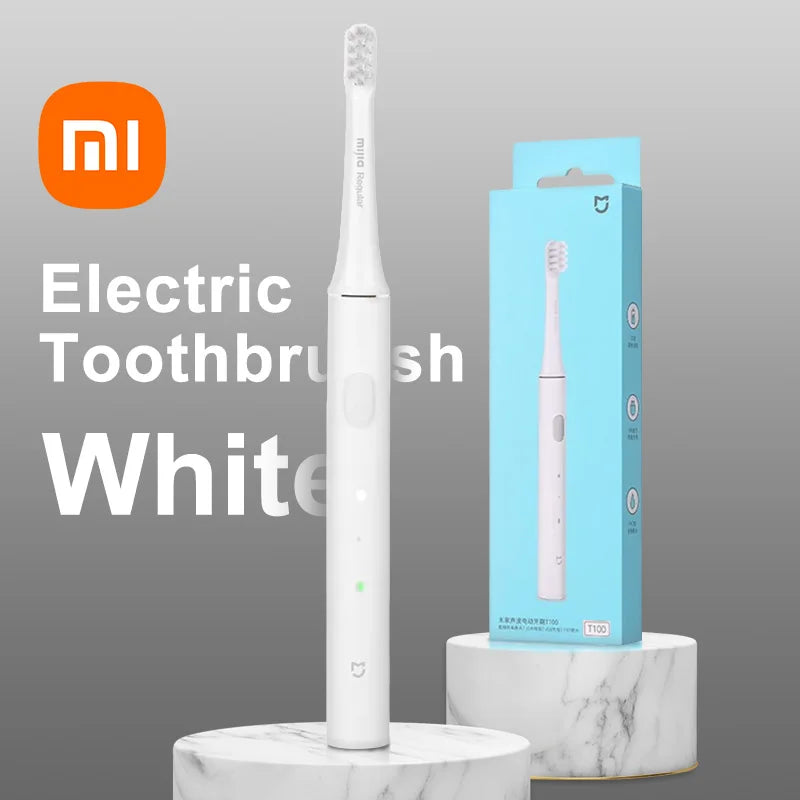Xiaomi Mijia T100 Sonic Electric Toothbrush Waterproof Whitening - Smarsty