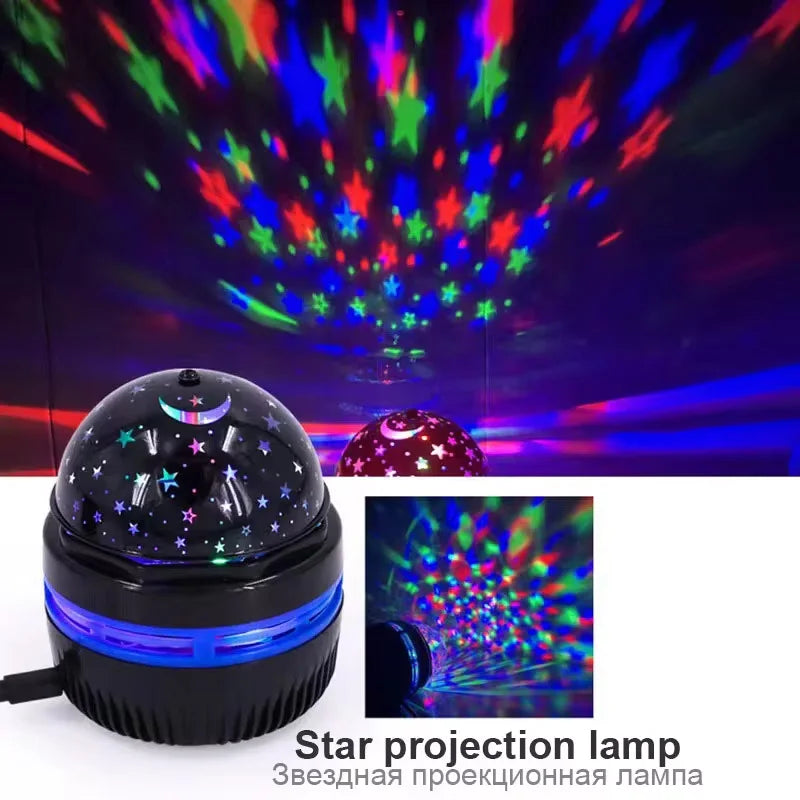 Colorful LED Starry Sky Projector Night Light - Smarsty