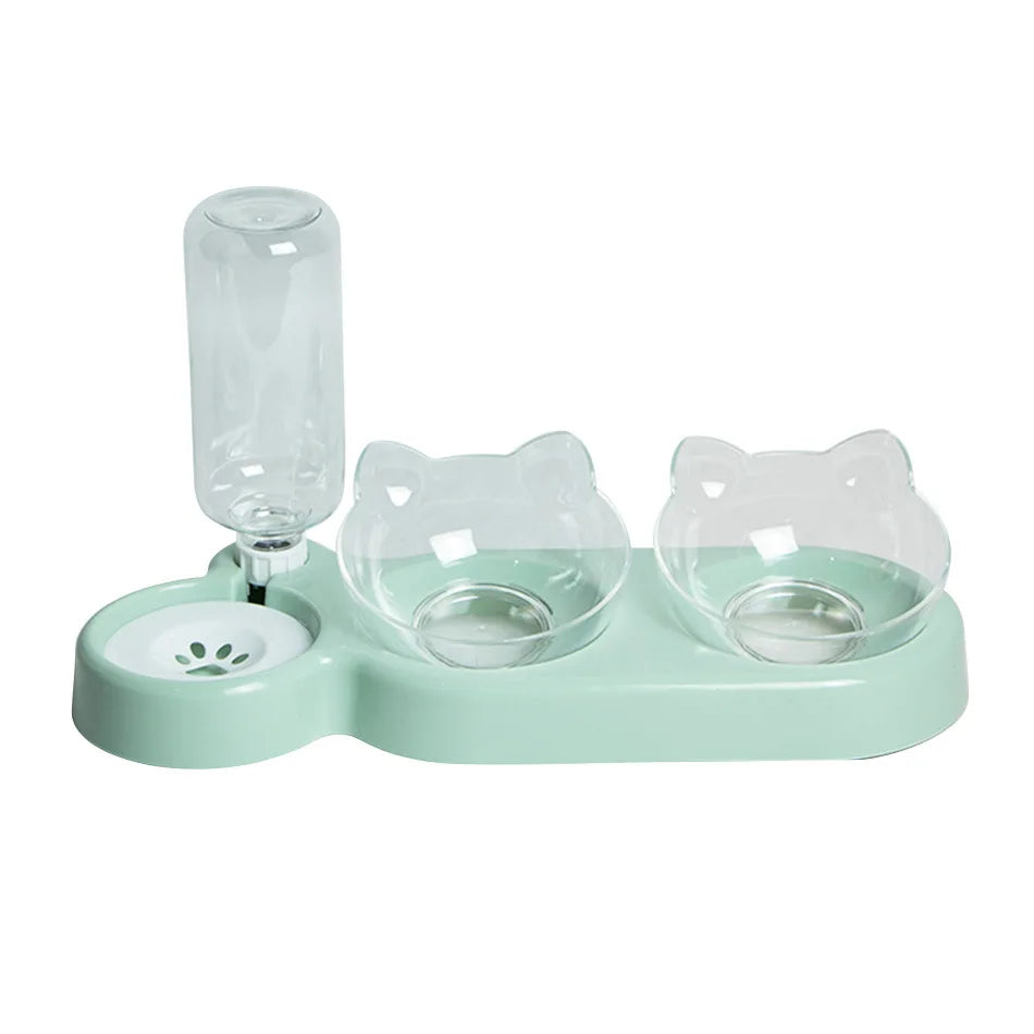 Elevated Cat and Dog Bowls for Easy Feeding - Smarsty