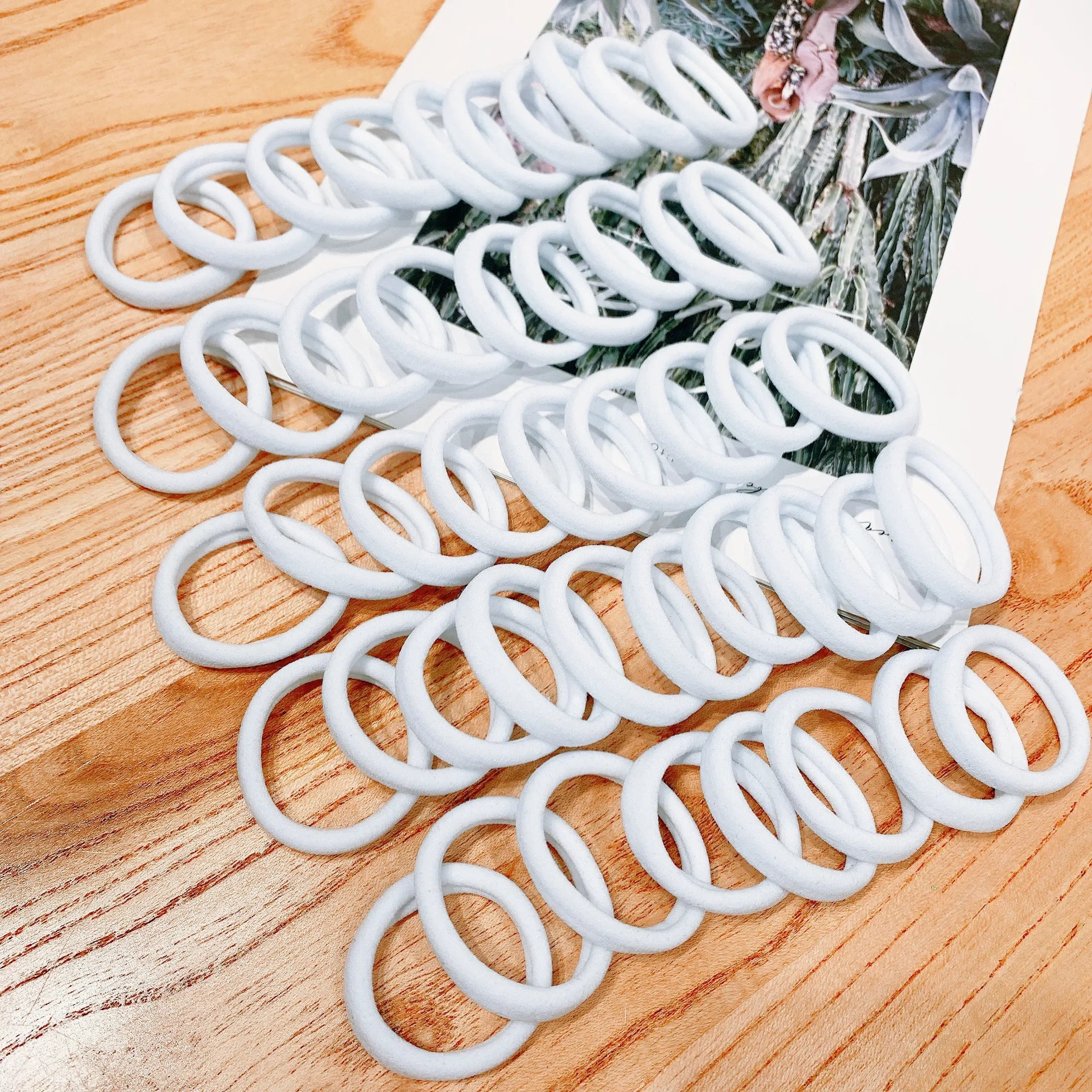 Bulk Girls Scrunchies Hair Bands Soft Stretchy Pack Set - Smarsty