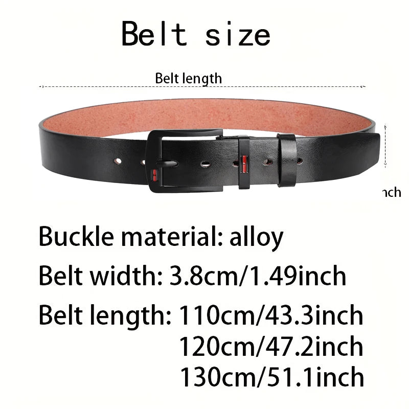 Luxury Mens Alloy Pin Buckle Belt Casual Business Jeans - Smarsty